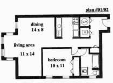 1BR/1BA - Spink