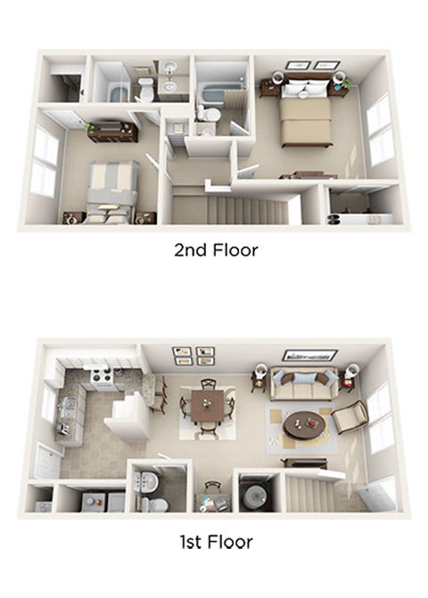 Floorplan - The Arbor Walk Apartments