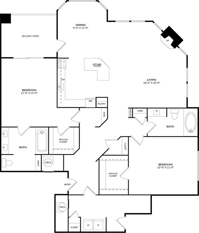 Floorplan - Windsor Meridian