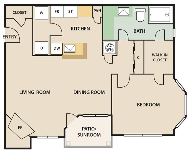 Floorplan - The Trails at Dominion Park