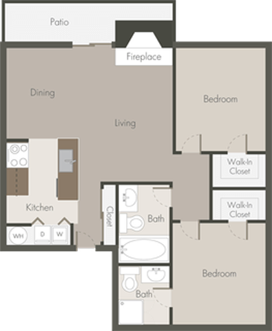 Floorplan - Northpoint Apartments