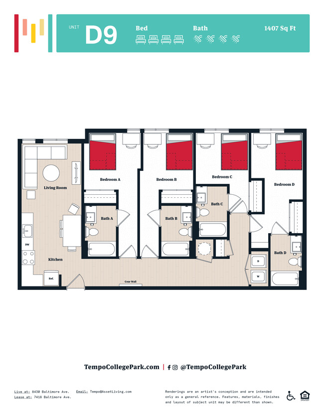 Floorplan - Tempo