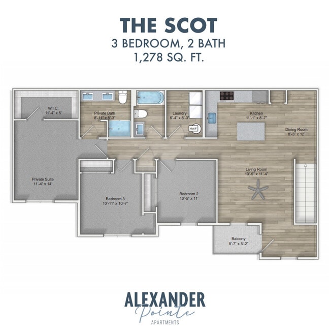 Floorplan - Alexander Pointe