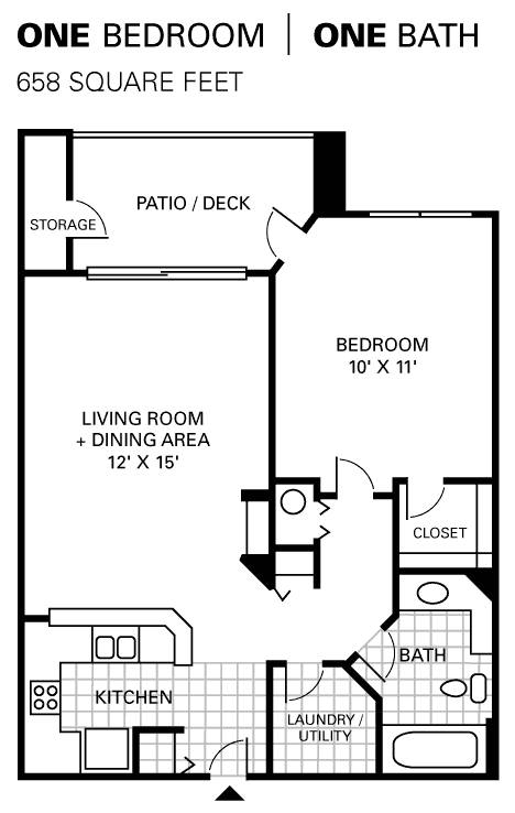 Floorplan - Tualatin View Apartments