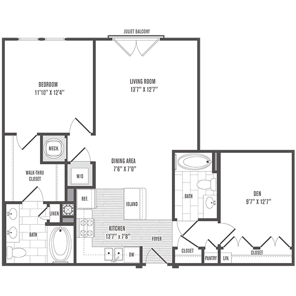 Floorplan - The Tala at Washington Hill