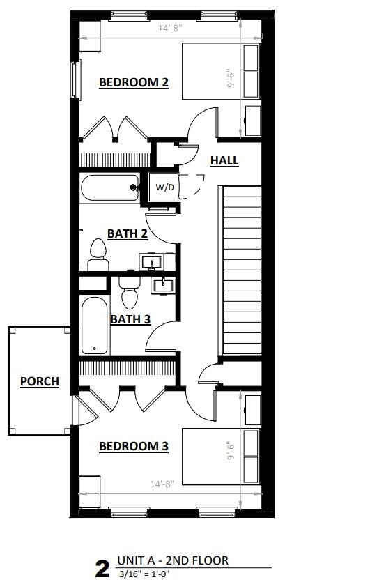 Floorplan - Ivy Ridge Townhomes in Ithaca
