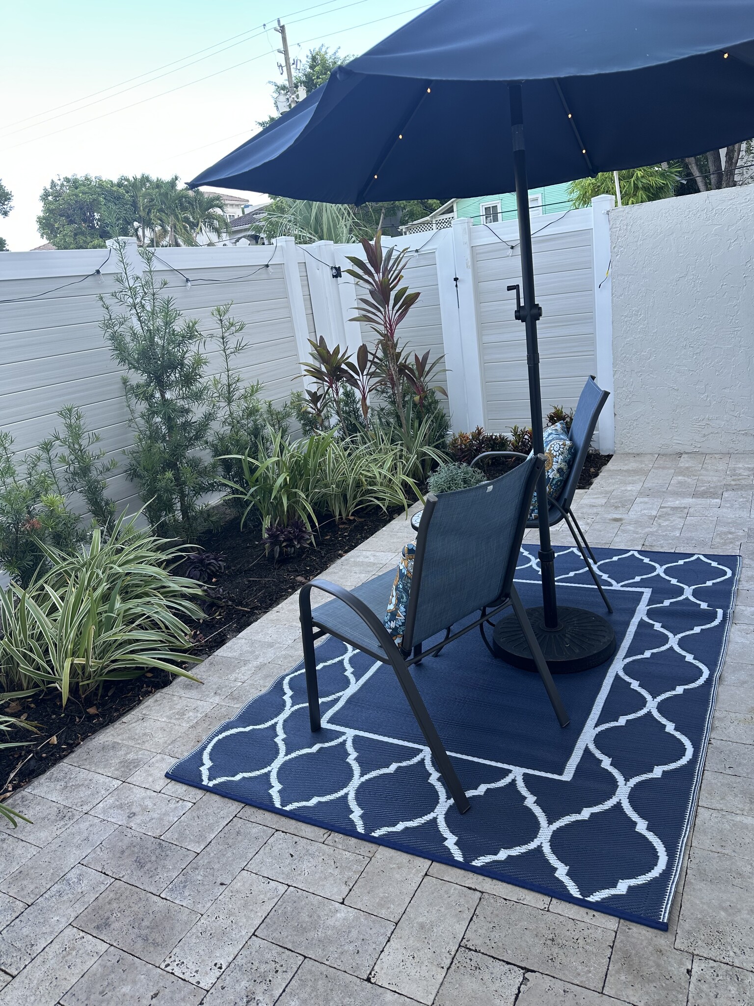 Private back patio - 810 SE 2nd St