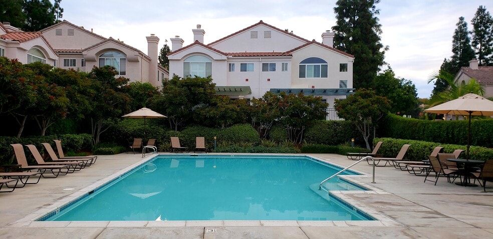 Pool looking back at townhome - 5532 Renaissance Ave