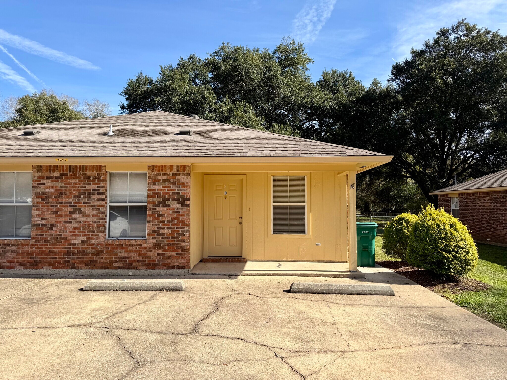 Front of apartment with 2 parking spots - 29604 Burns Ln
