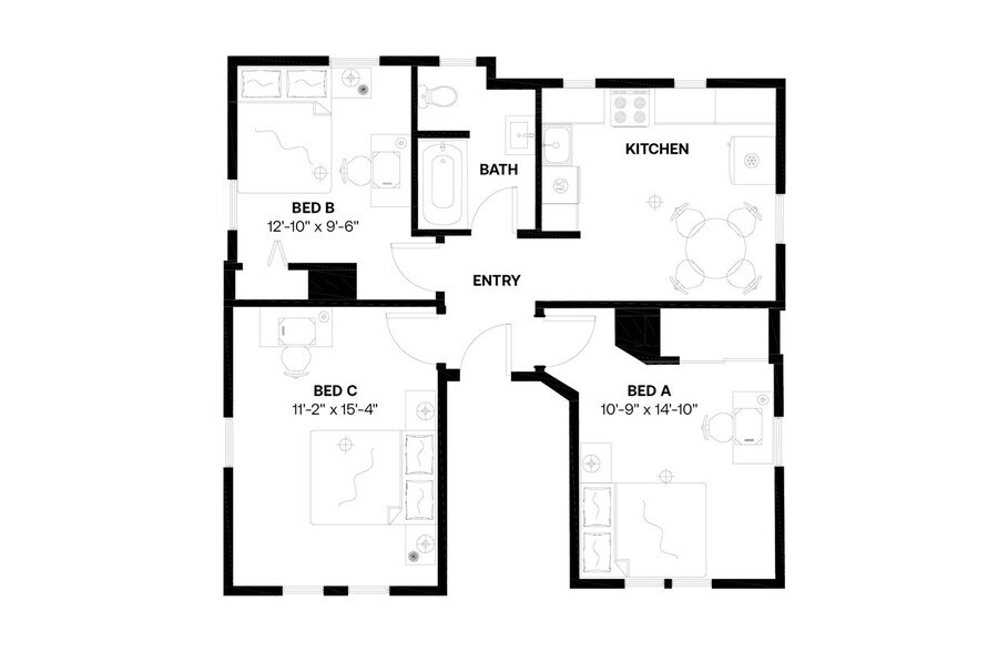 Building Photo - Room in Shared 3 bed/1 bath home
