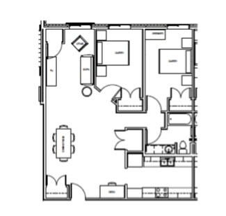 2BR/1BA - Sibley Park Apartments