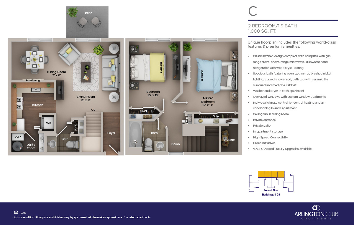 Arlington Club Apartments - 1533 Baldwin Ct Wheeling IL 60090 | Apartment  Finder