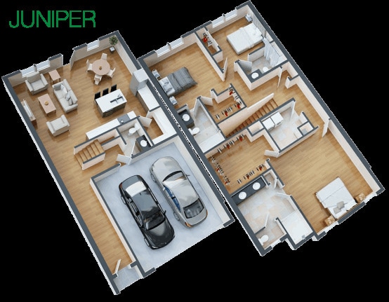 Floorplan - Noble Place Townhomes
