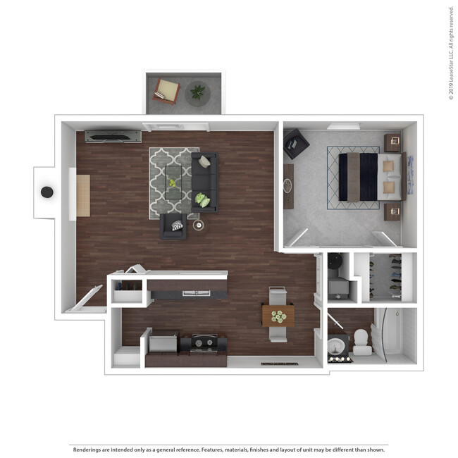 Lake James: Beds - 1: Baths - 1: SqFt Range - 671 to 671 - Village Green