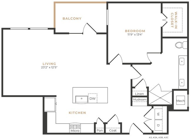 Floorplan - Live at Memorial