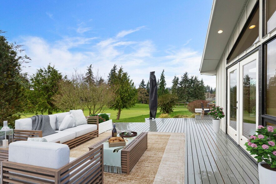 View from the deck. - 1123 Cherry Ave NE