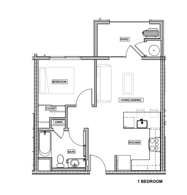 Floorplan - Lincoln Avenue Apartments