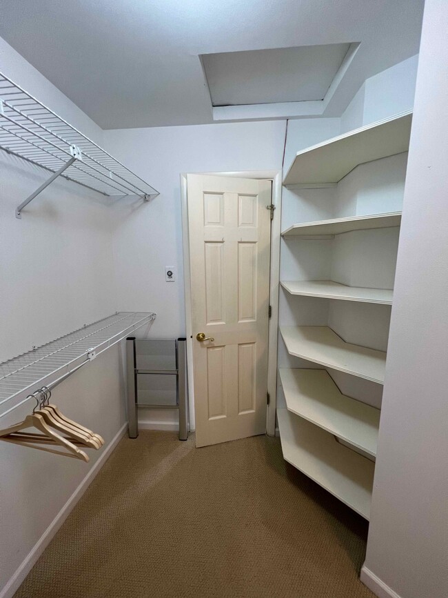 large walk-in closet - 217 Middlefield Rd