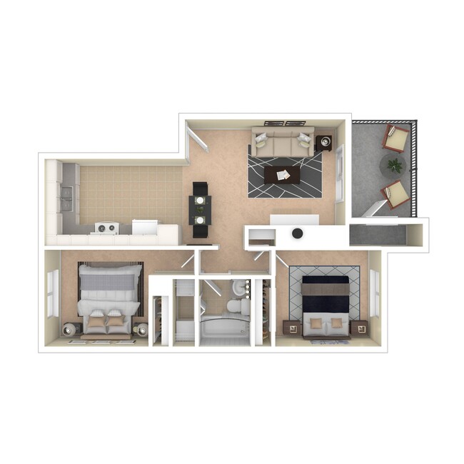 Floorplan - Argyle Apartment Homes