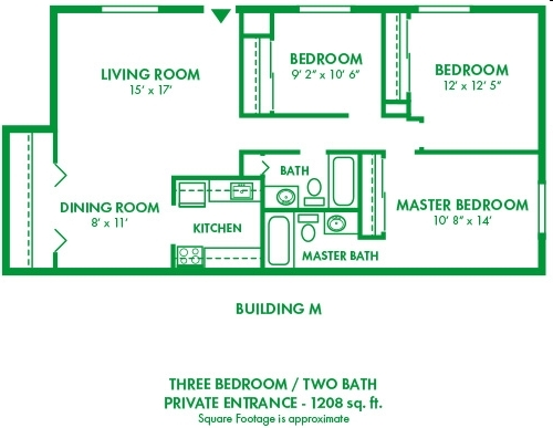 Floorplan - Park City Apartments