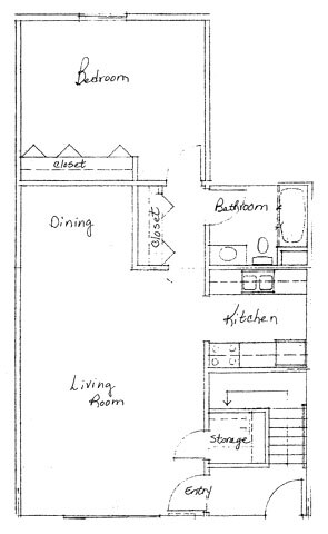 Floorplan - Water's Edge Townhomes