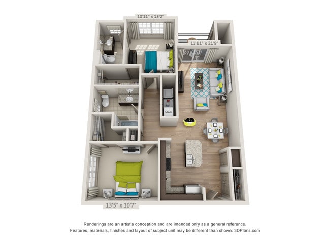 Floorplan - Hawthorne at Leland