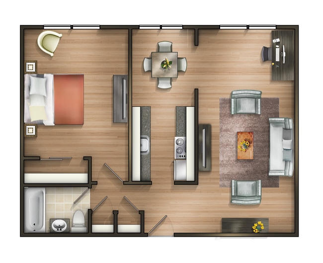 Floorplan - Rockford Apartments