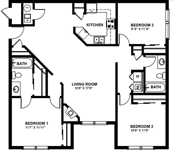 The Redwood - Autumn Grove Apartments