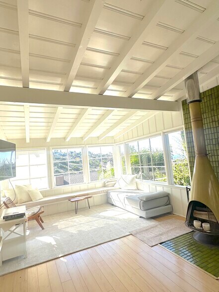 Living room styled for past renter - 1034 Didrickson Way