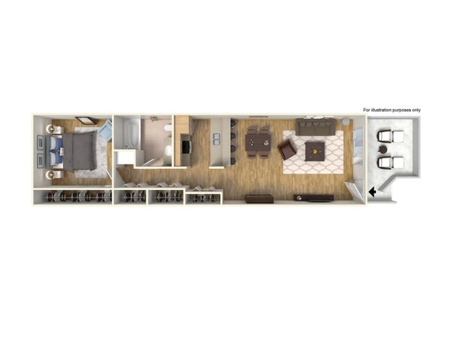 Interior Photo - The Timbers Apartments