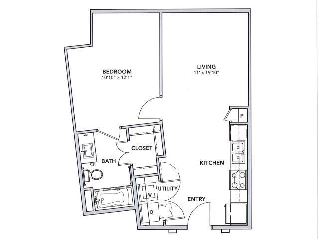 Floorplan - Cypress at Trinity Groves II