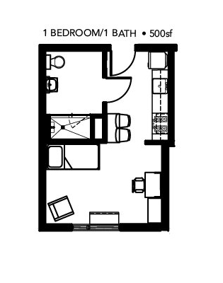 1BR/1BA - Beech International Village