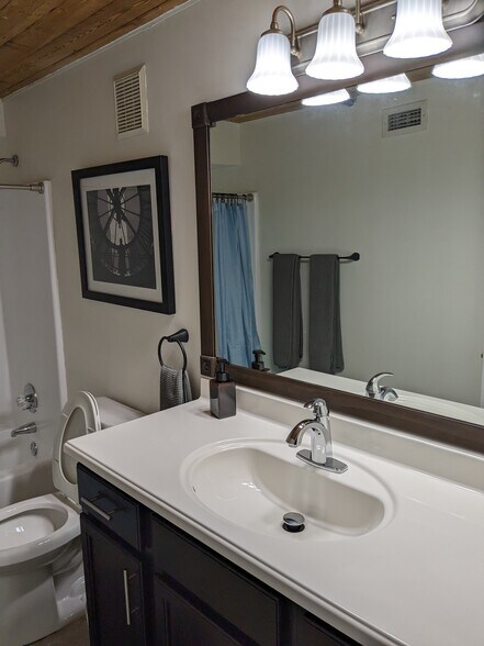 guest bath - 201 S Hoskins Rd