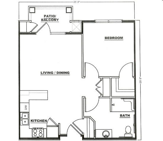 1BR/1BA - Antioch Villas & Gardens