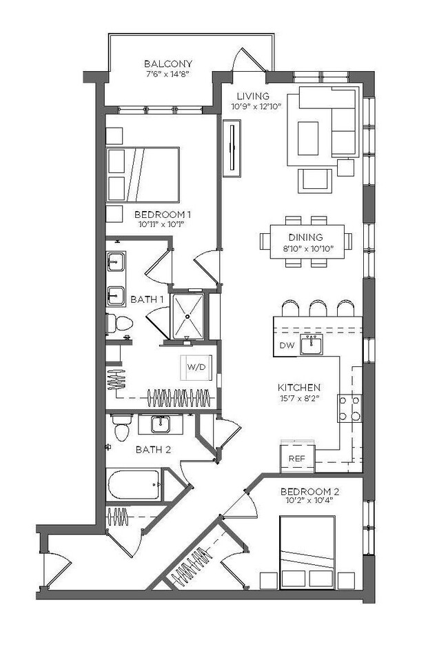 Floorplan - Zia Sunnyside