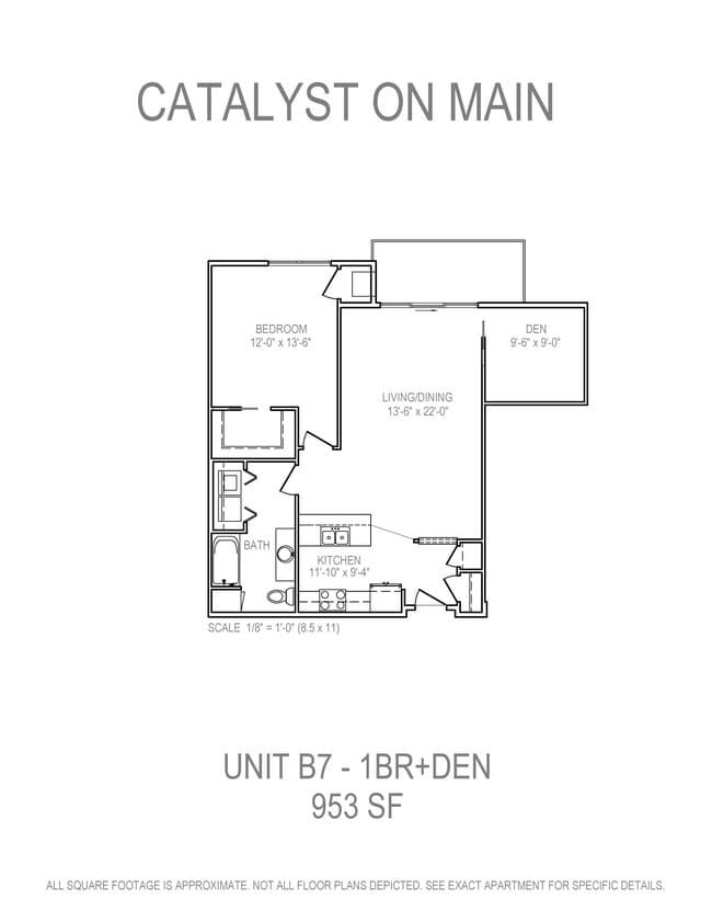 Floorplan - Catalyst on Main