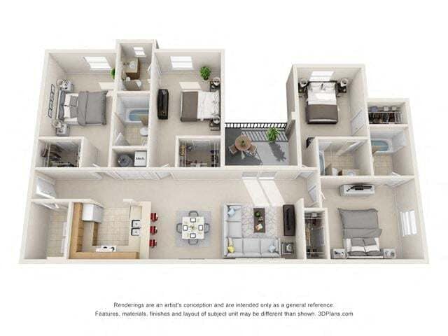 Floorplan - Stoneridge Apartments