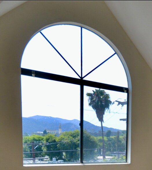 View from cathedral window - 3161 Weldon Ave