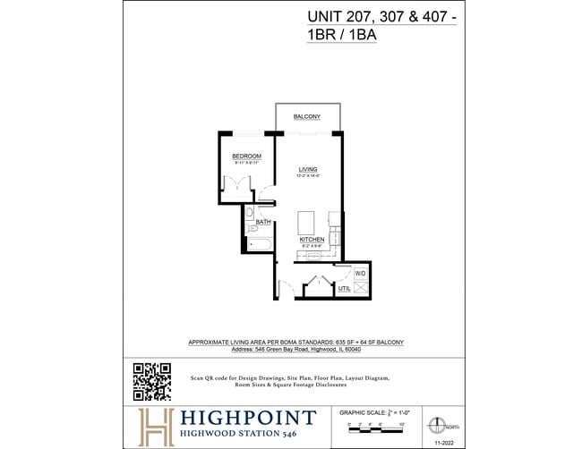 Floorplan - HIGHPOINT Highwood Station 546