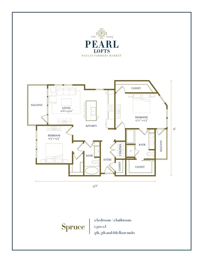 Floorplan - Pearl Lofts