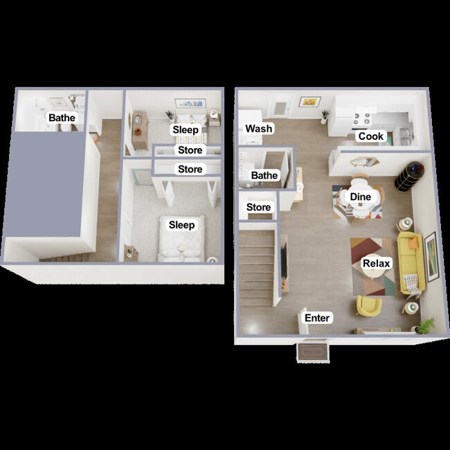 Castlewood Townhome - SPRING VALLEY FLATS