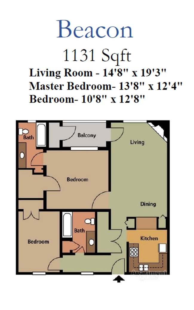 Floorplan - Meridian Park Apartments
