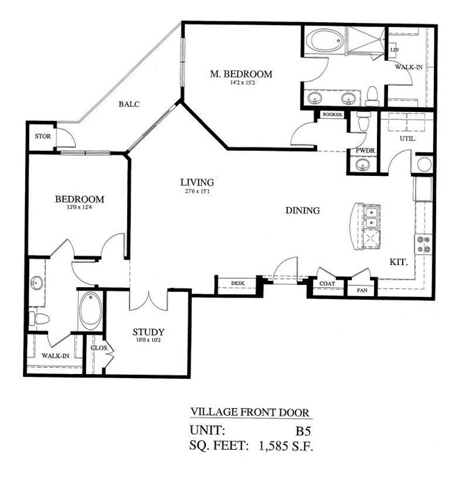 Floorplan - Colleyville Lofts