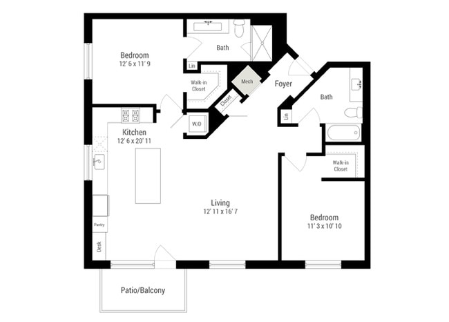 Floorplan - The Residences of Wilmette