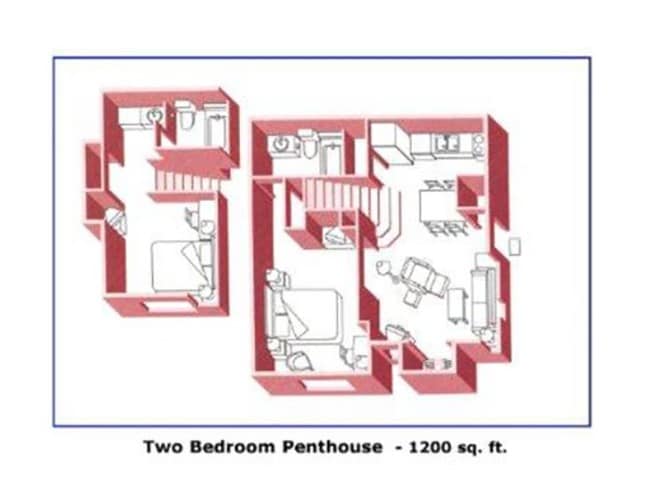 Floorplan - Madison Apartments on Long Wharf