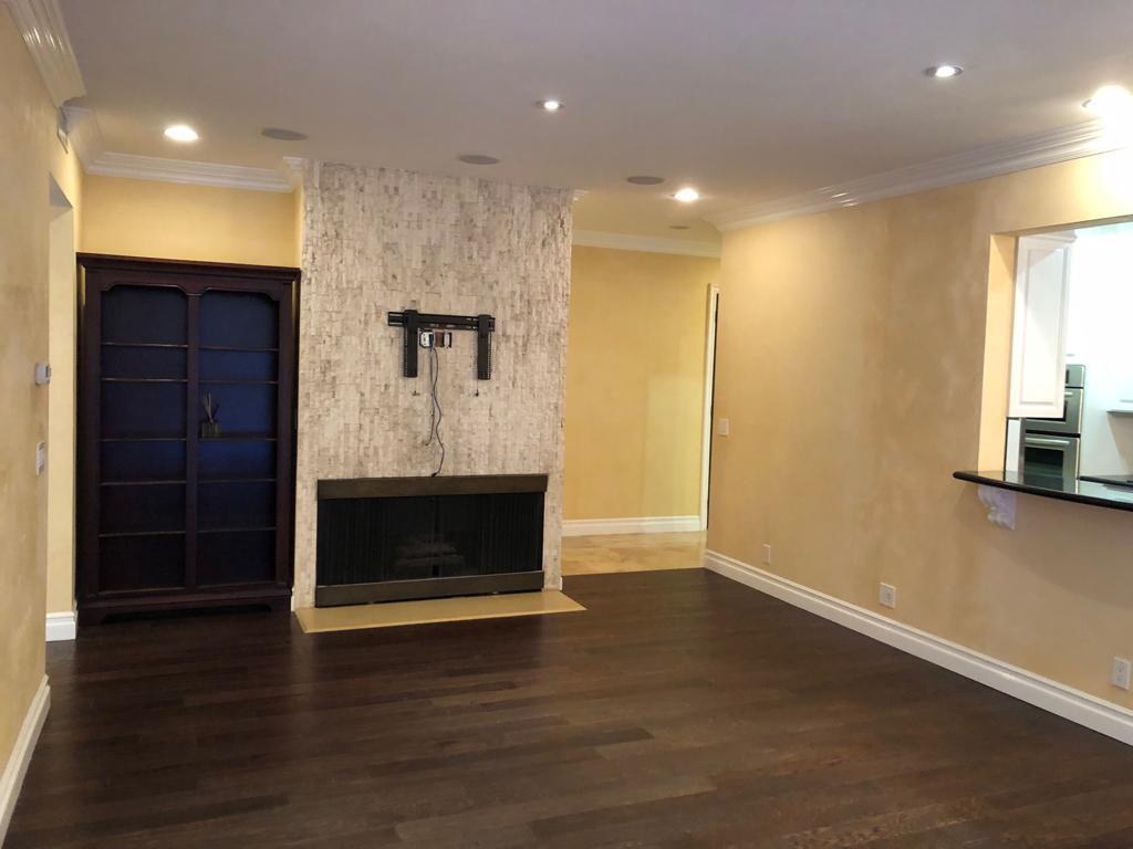 LIVING ROOM EAST VIEW - 2324 S Beverly Glen Blvd