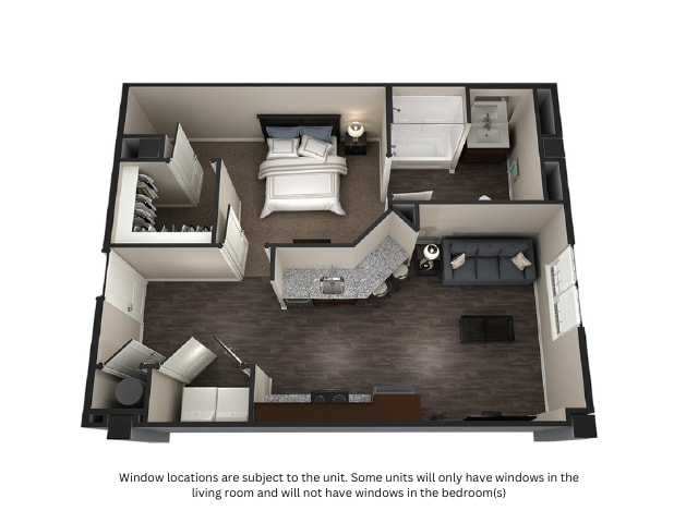 1BR/1BA - Belmont - Element Communities Downtown Columbia - Hi...