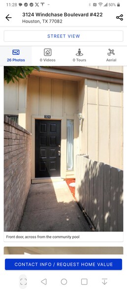 Beautiful front entrance. - 3124 Windchase Blvd