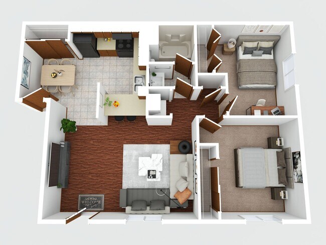 Floorplan - Orchard Apartments