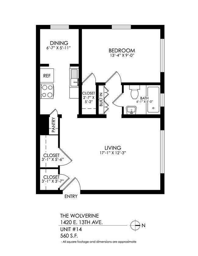 Floorplan - The Wolverine